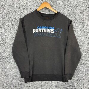 Carolina Panthers Sweatshirt Mens Large NFL Football Crewneck Pullover Junk Food